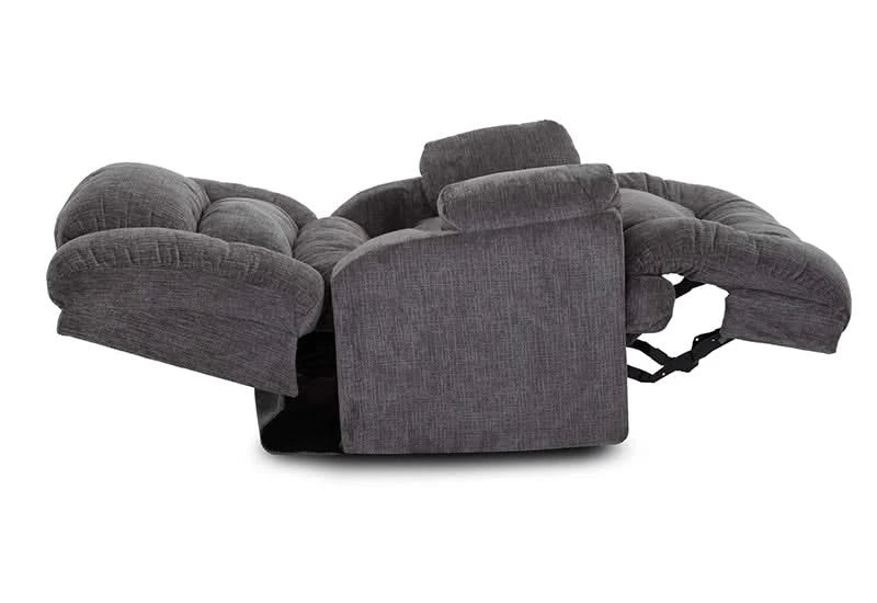Bigman Charcoal Lift Chair with Power Headrest & Infinite Positions