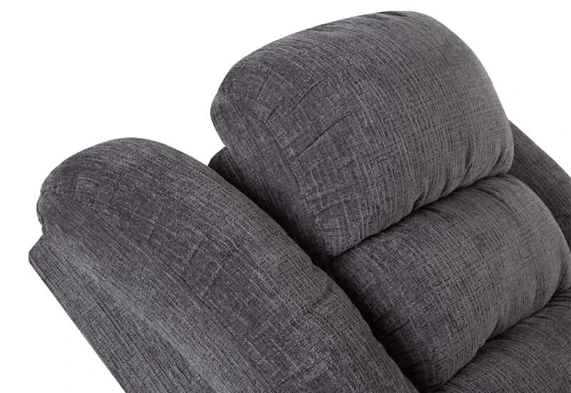 Bigman Charcoal Lift Chair with Power Headrest & Infinite Positions