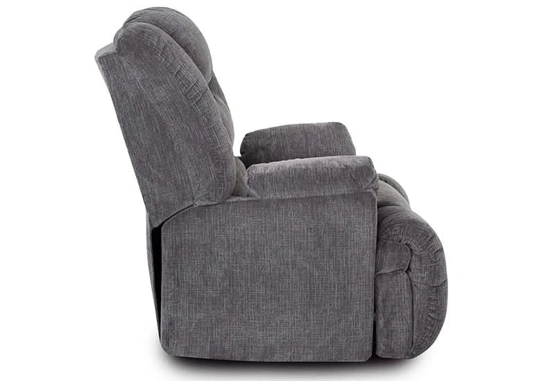 Bigman Charcoal Lift Chair with Power Headrest & Infinite Positions