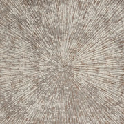 Bronze Grey Metallic Abstract Area Rug in Multiple Sizes