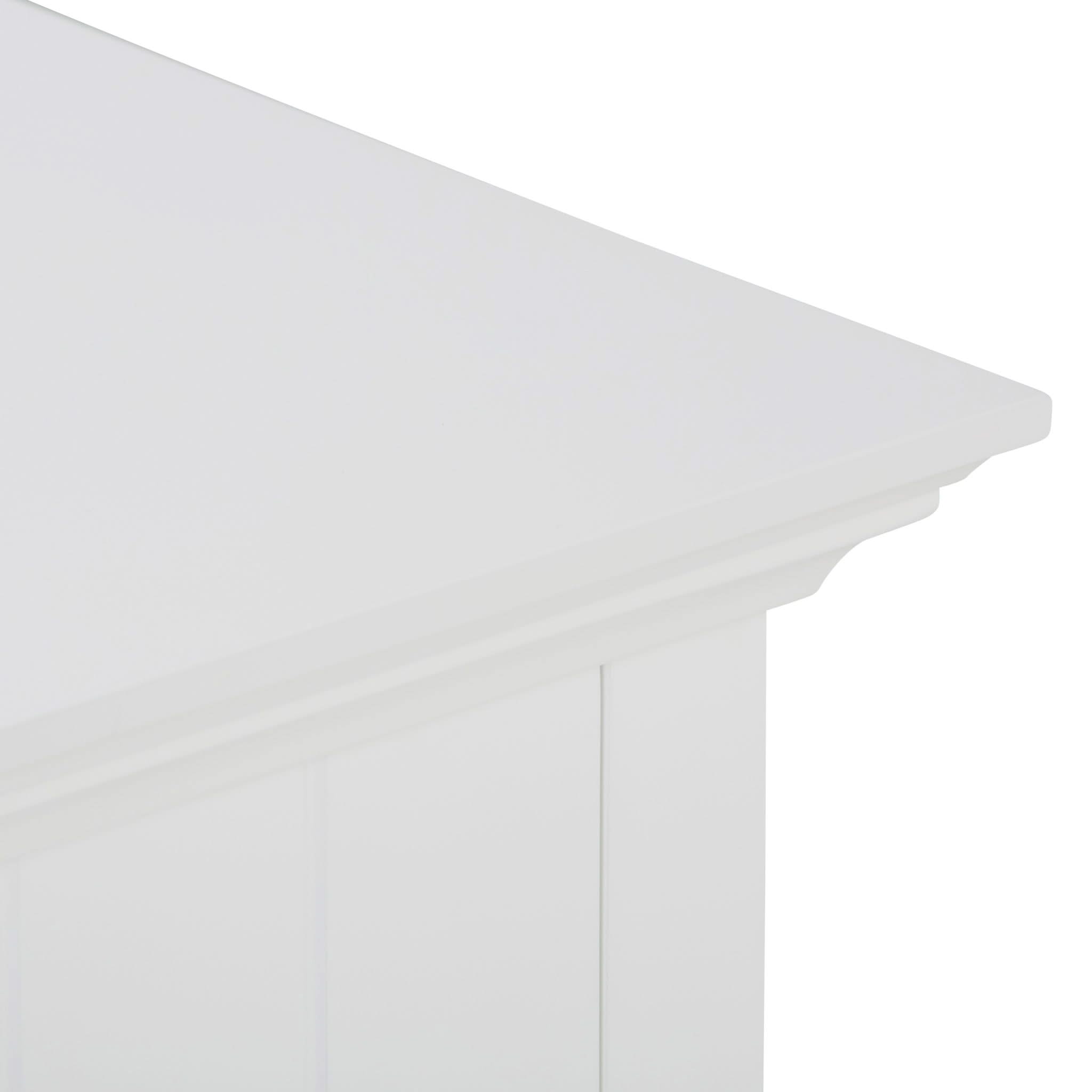 Acadian - 4 Drawer Floor Storage Cabinet - Pure White