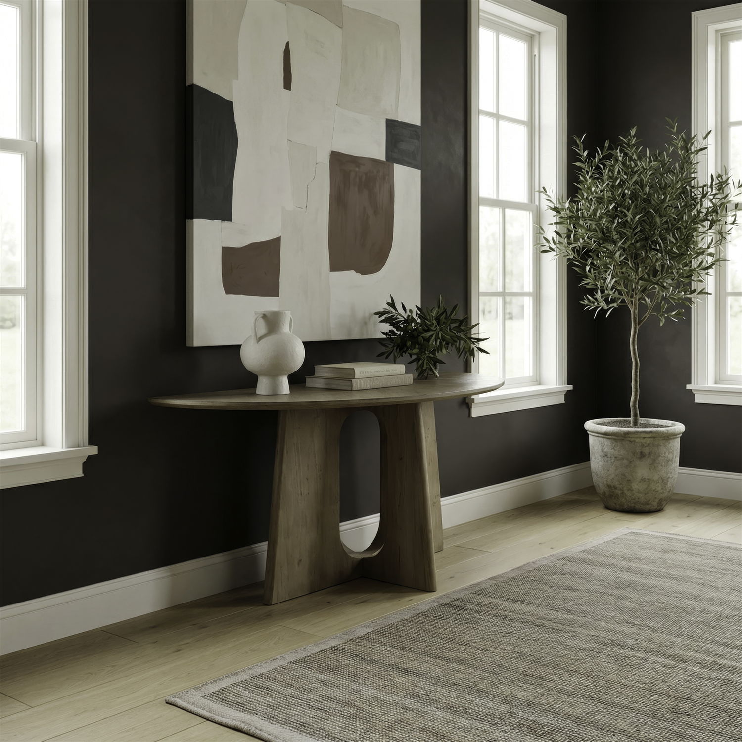 Hendrix Place - Demilune Table