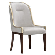 Houston - Dining Side Chair (Set of 2) - Porcini / Walnut