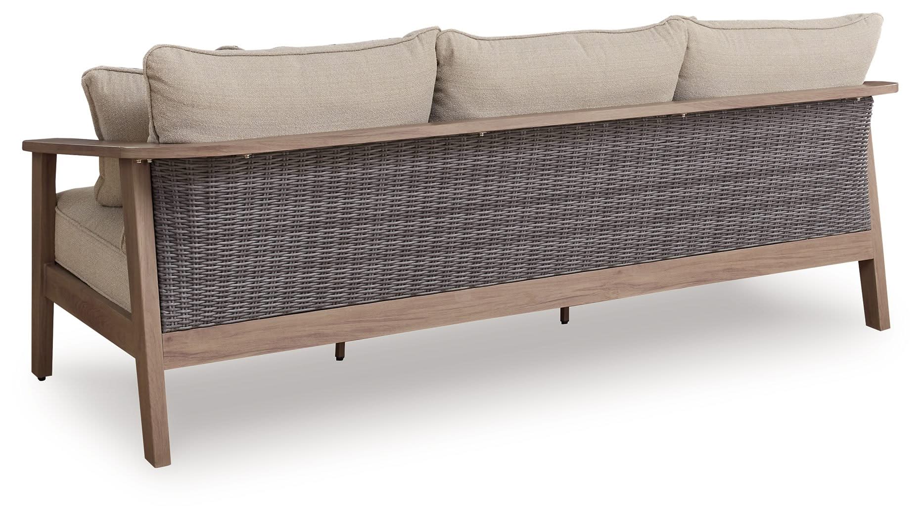 Harmony Headlands - Sofa With Cushion - Natural / Gray