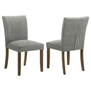 Paxton Upholstered Dining Side Chair Grey (Set of 2)
