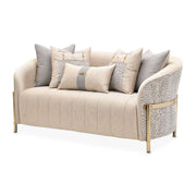 Lisbon - Loveseat - Opal / Gold