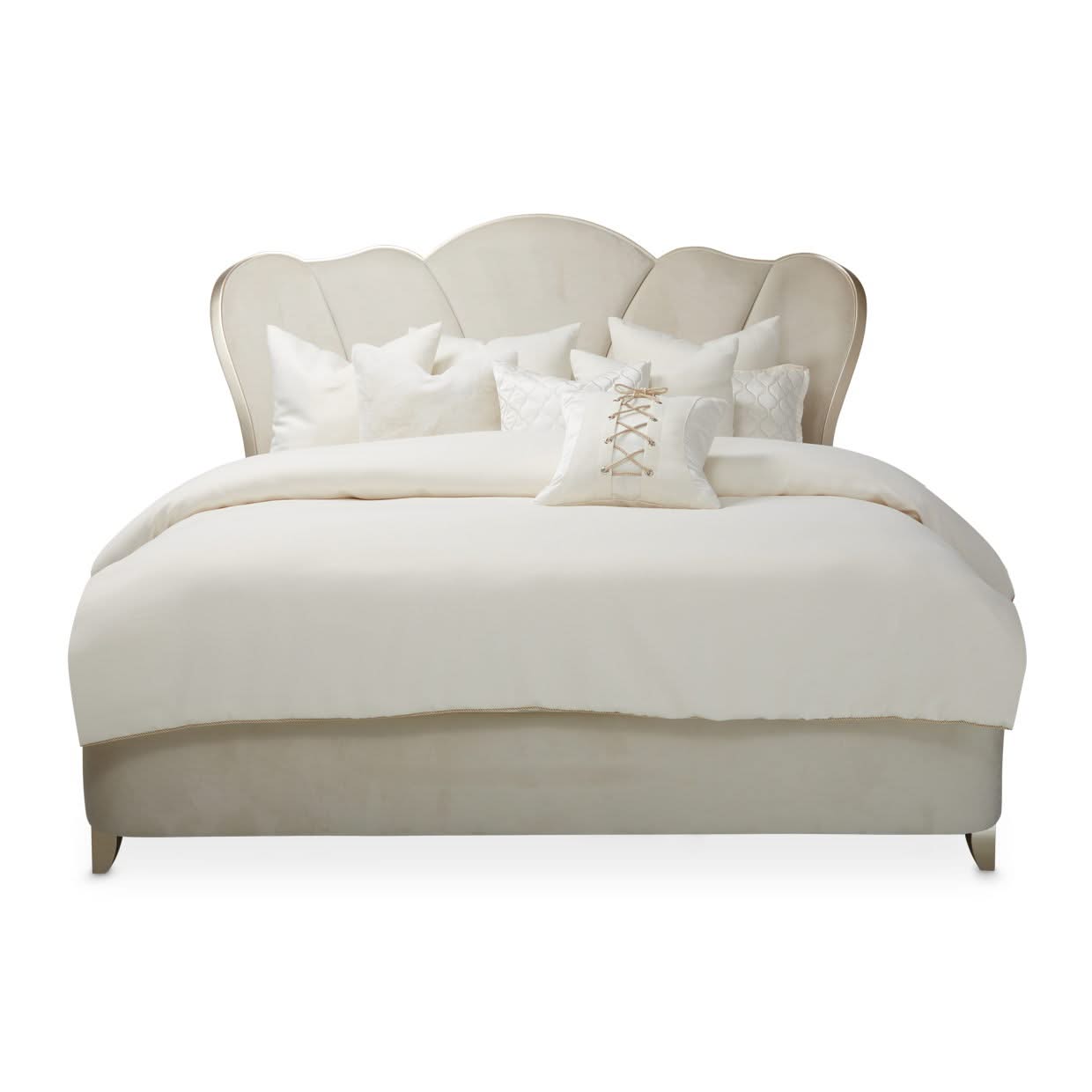 Villa Cherie - Channel Tufted Bed