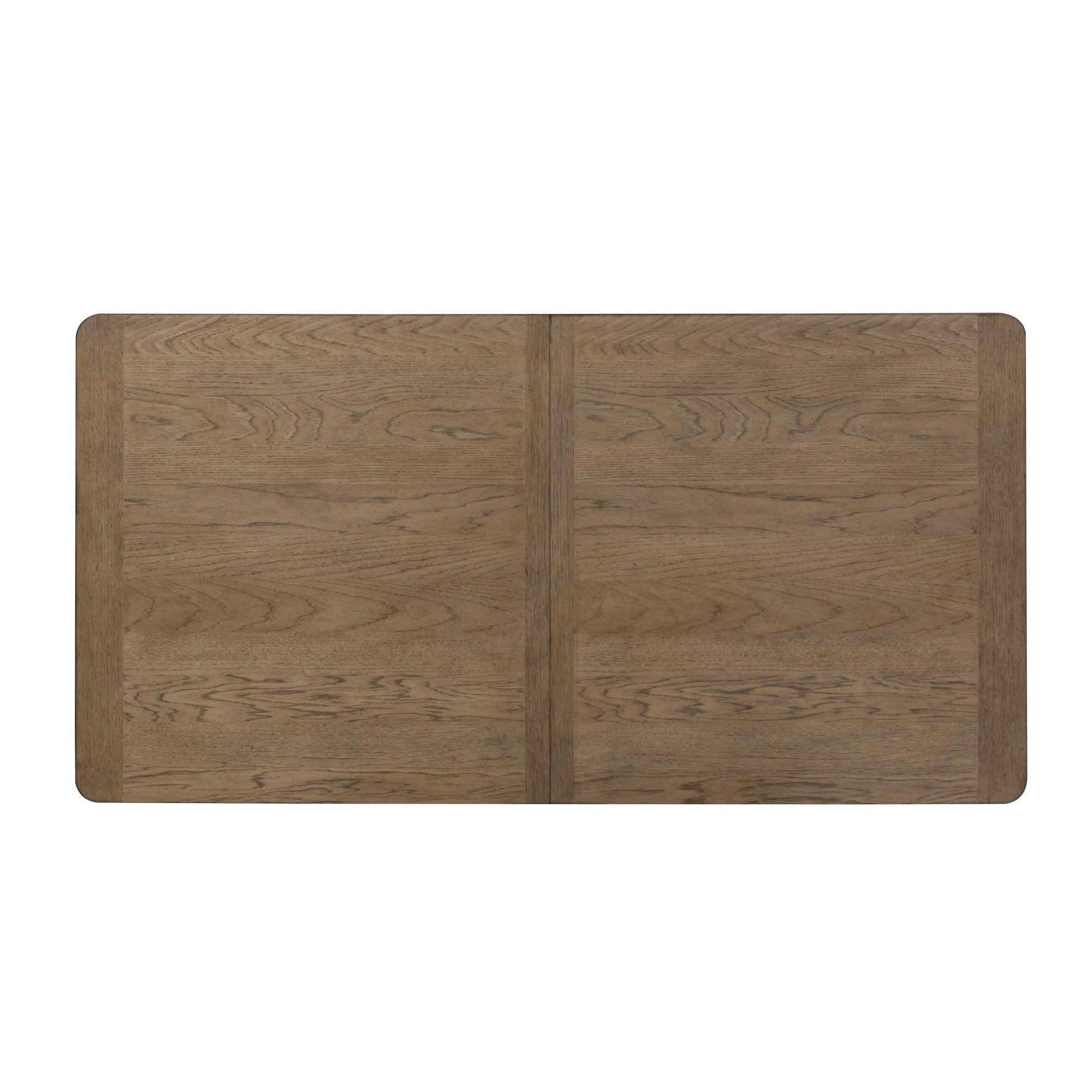 Farmhouse Reimagined - Trestle Table - Antique White / Chestnut Tops