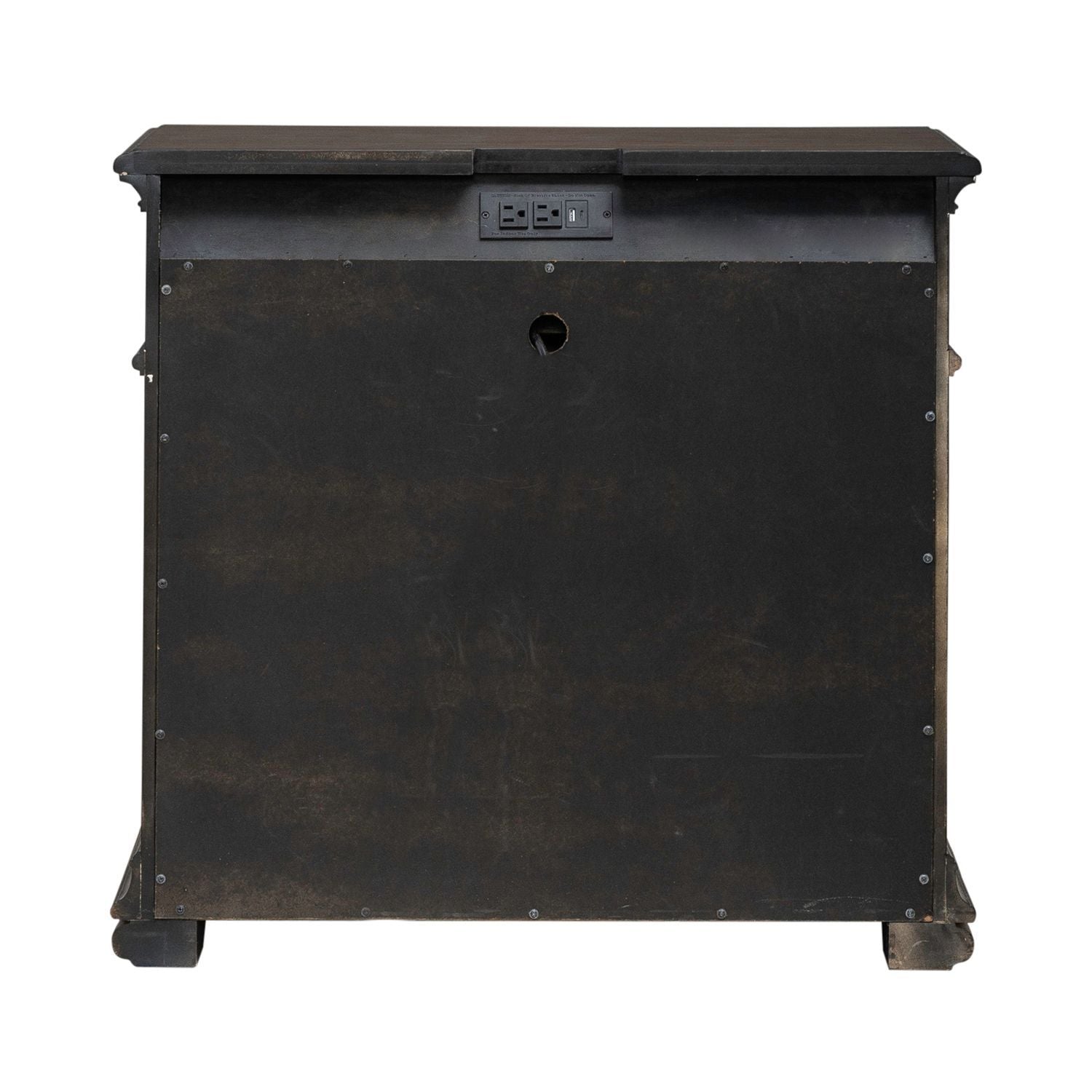 Provence Park - Nightstand With Charging Station - Chateau Brown