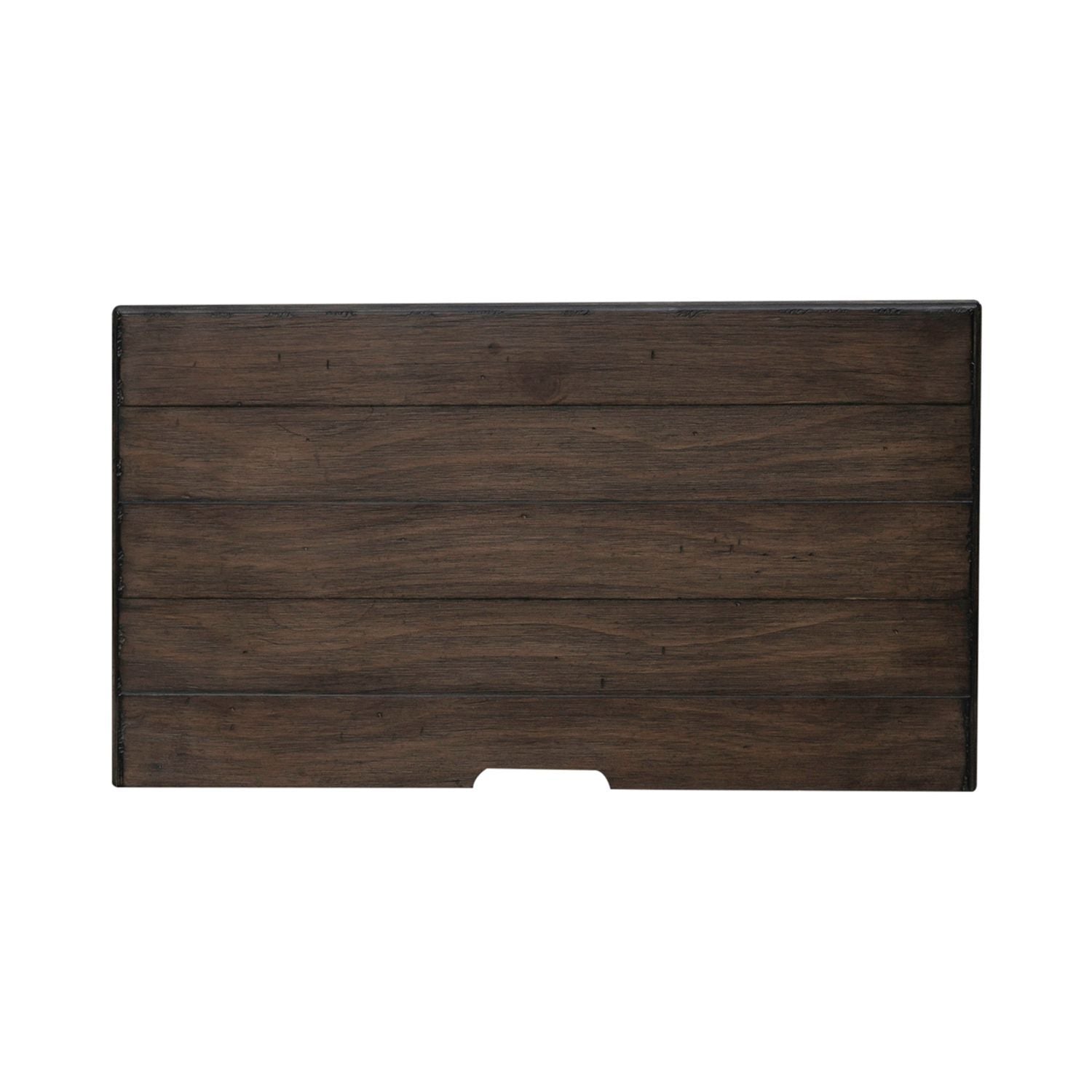 River Place - 3 Drawer Nightstand With Charging Station - Riverstone White & Tobacco