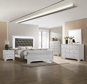 Lyssa - King 5 Piece Bedroom Set - White