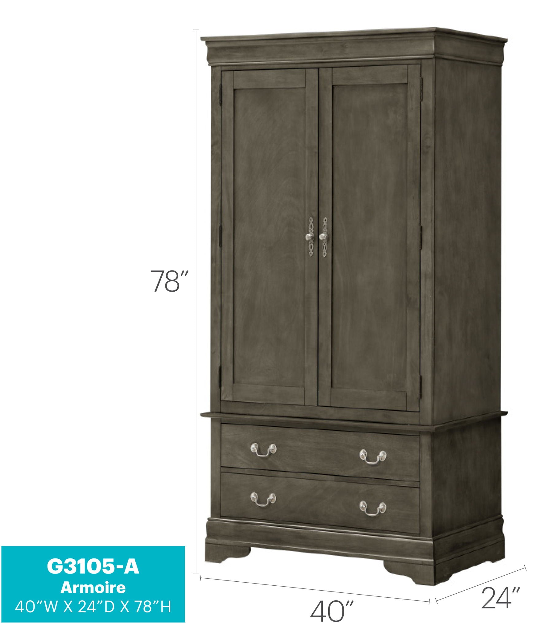 Elegant Traditional Armoire