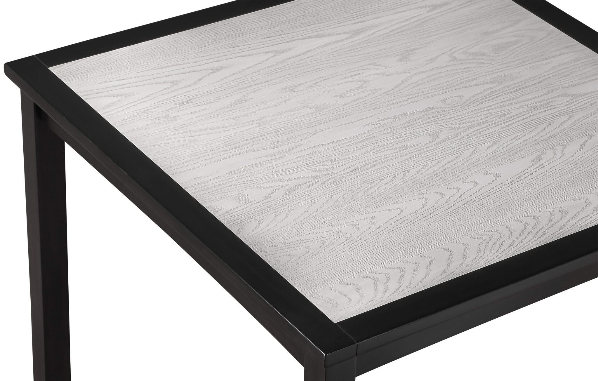 Salvador - 5 Piece Counter Height Set - Charcoal / White