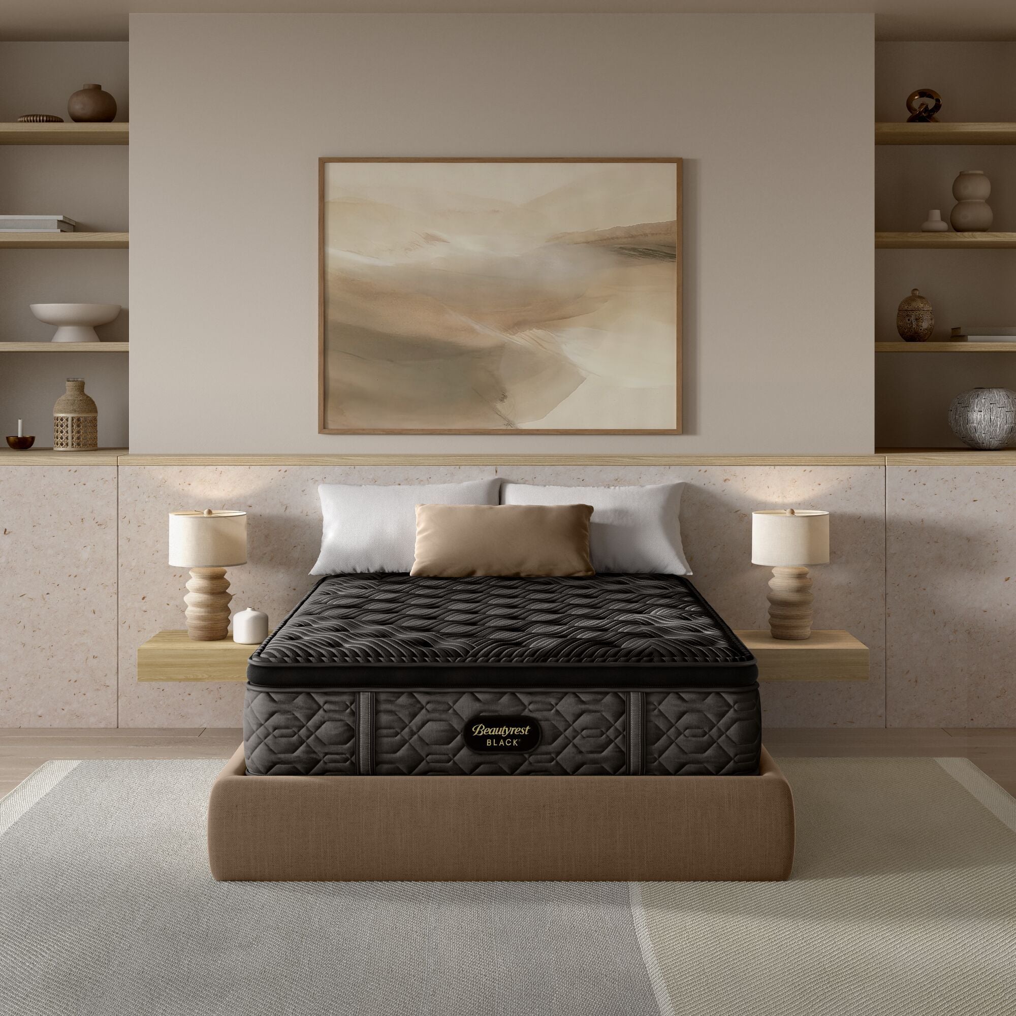 Beautyrest Black - 14.5" Series One Plush Pillow Top Mattress