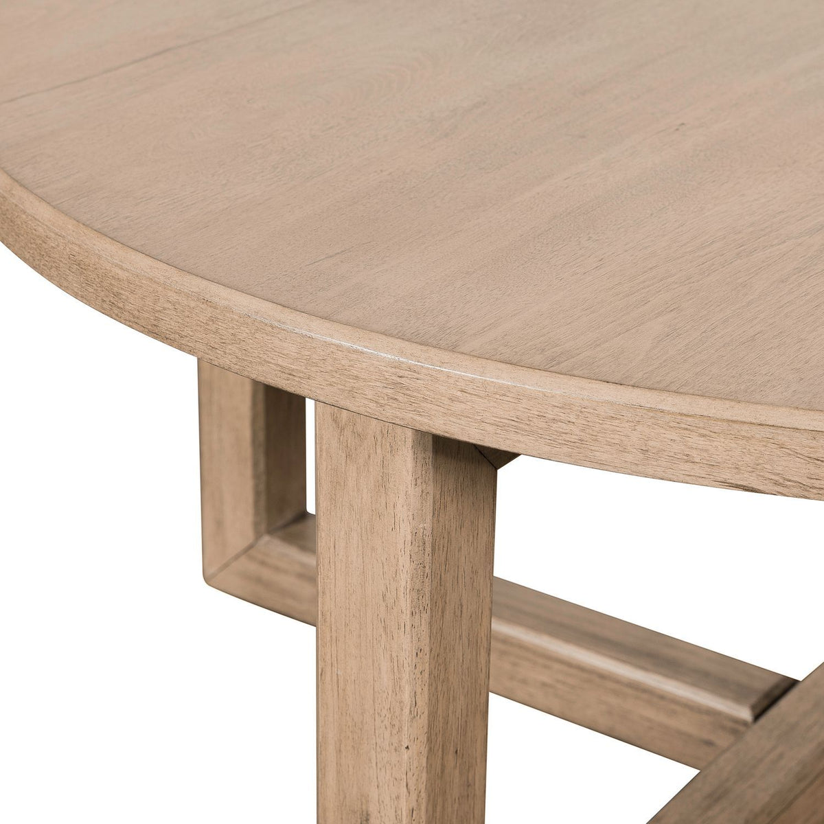 Proximity Place - Round Cocktail Table - Barley Buff