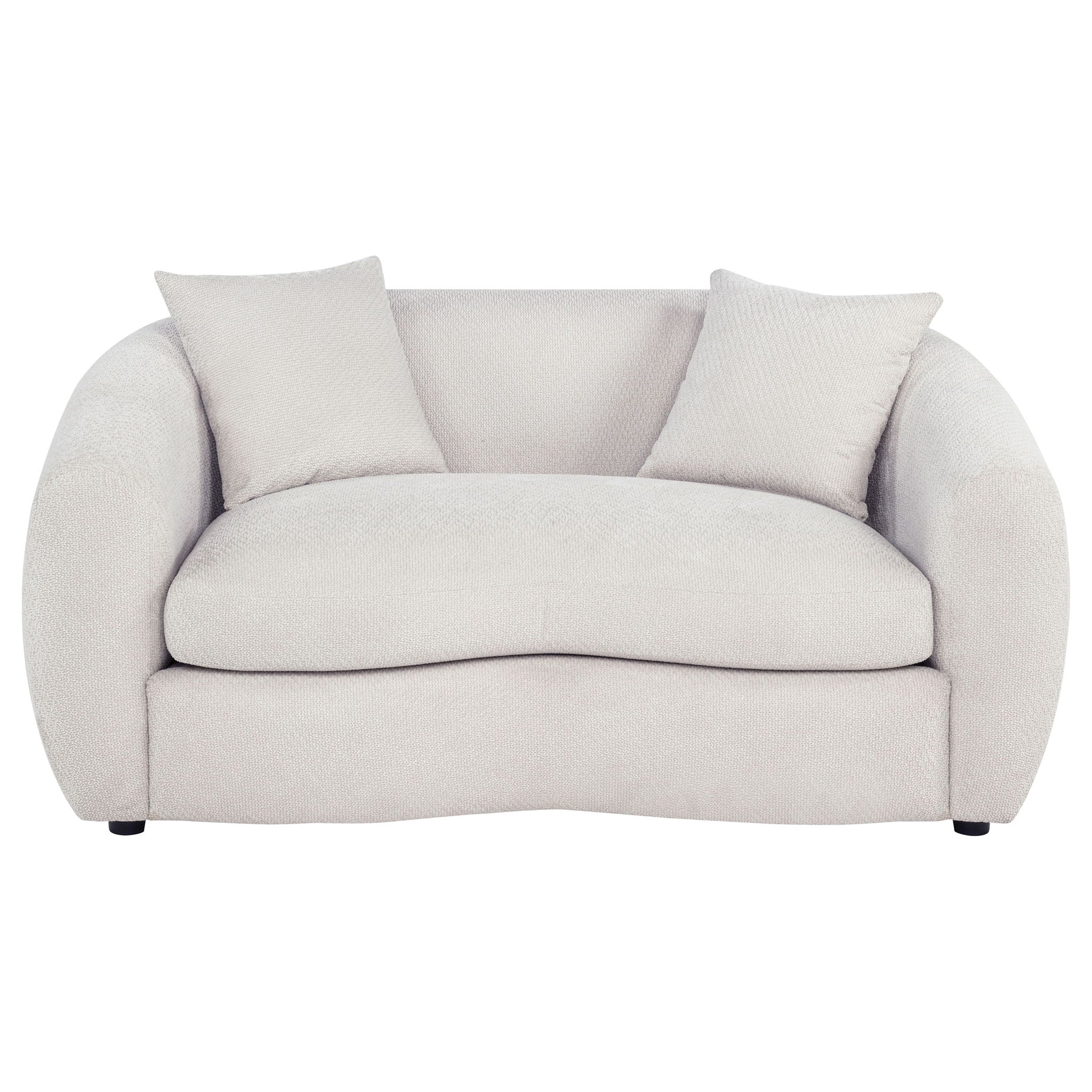 Isabella Fabric Upholstered Loveseat Sand