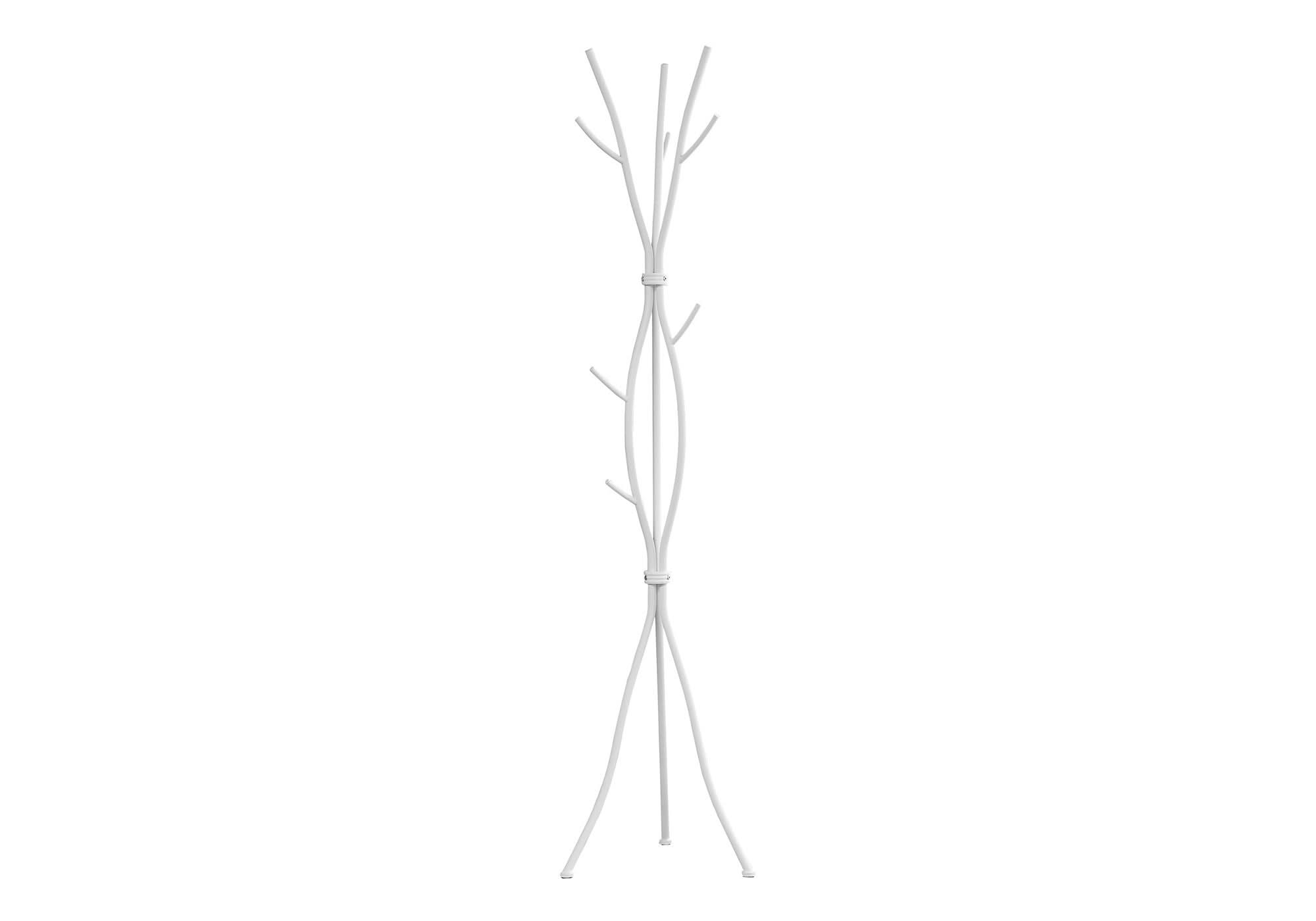 Coat Rack, Hall Tree, Free Standing, 11 Hooks, Entryway, Contemporary & Modern