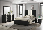 Rangley - Queen 4 Piece Bedroom Set - Black