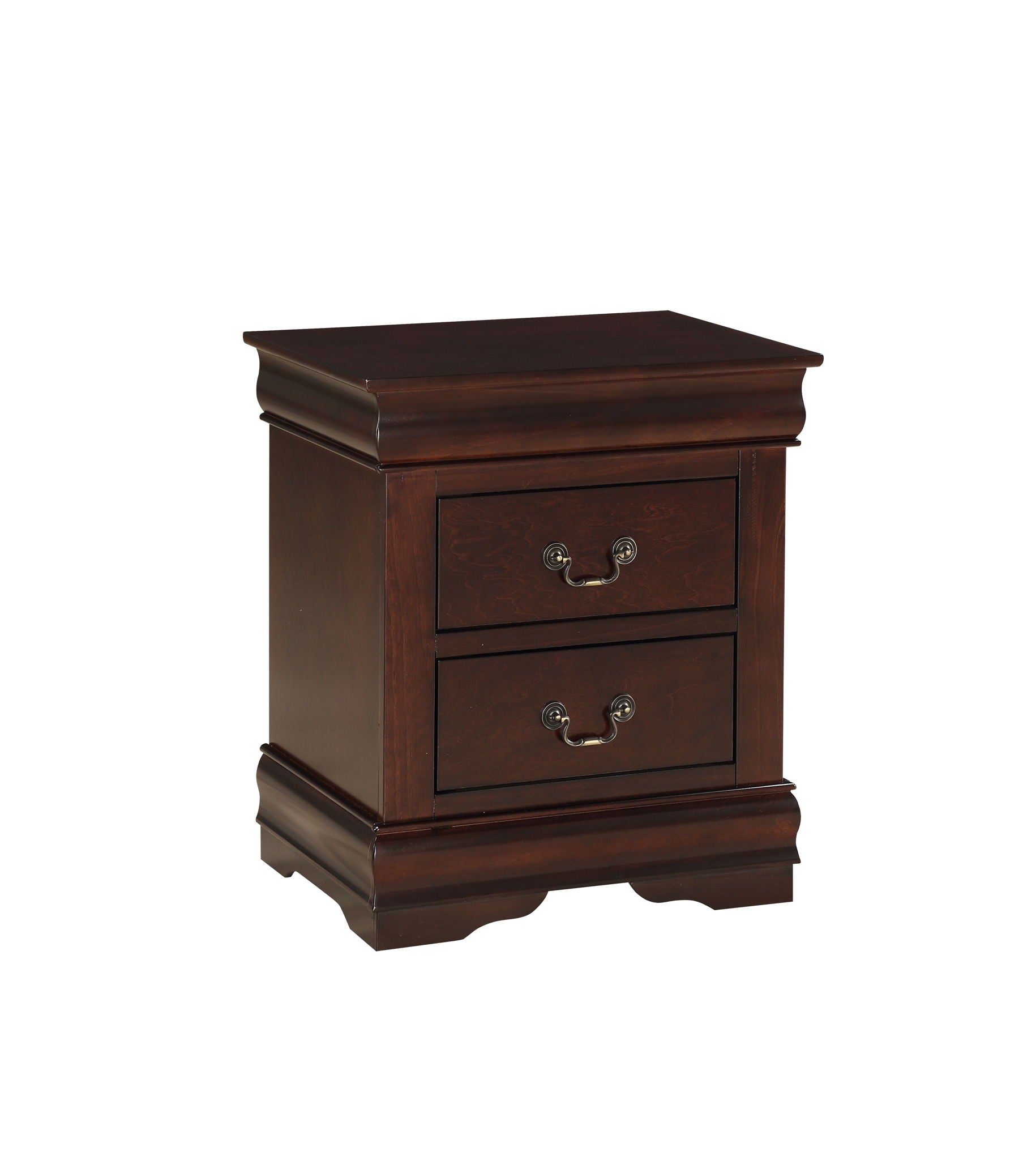 Louis Philip - King 4 Piece Bedroom Set - Cherry