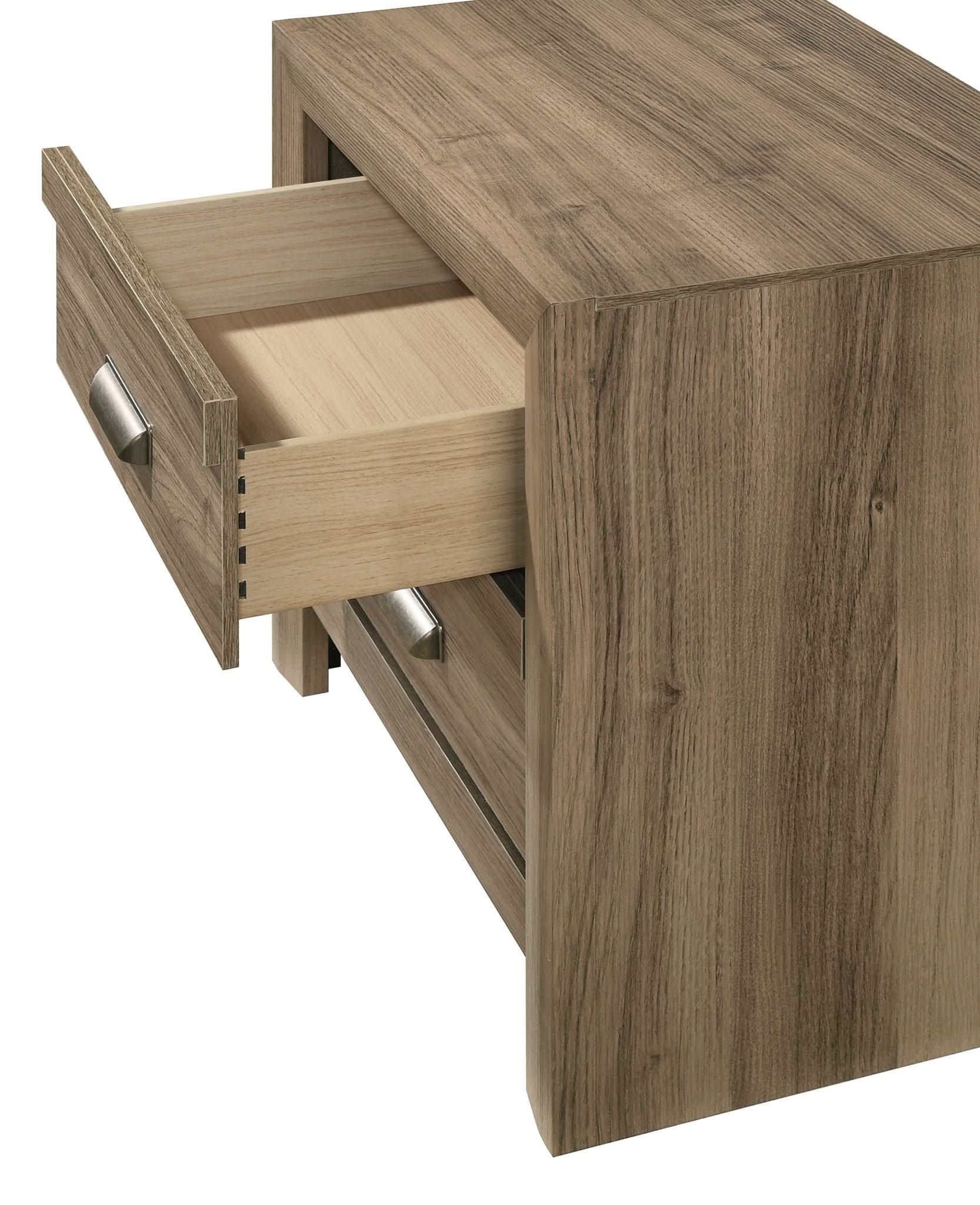 Valor - Night Stand - Light Brown