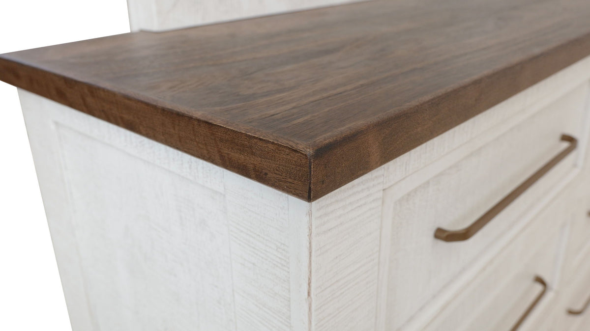 Stoa - Dresser - White / Brown