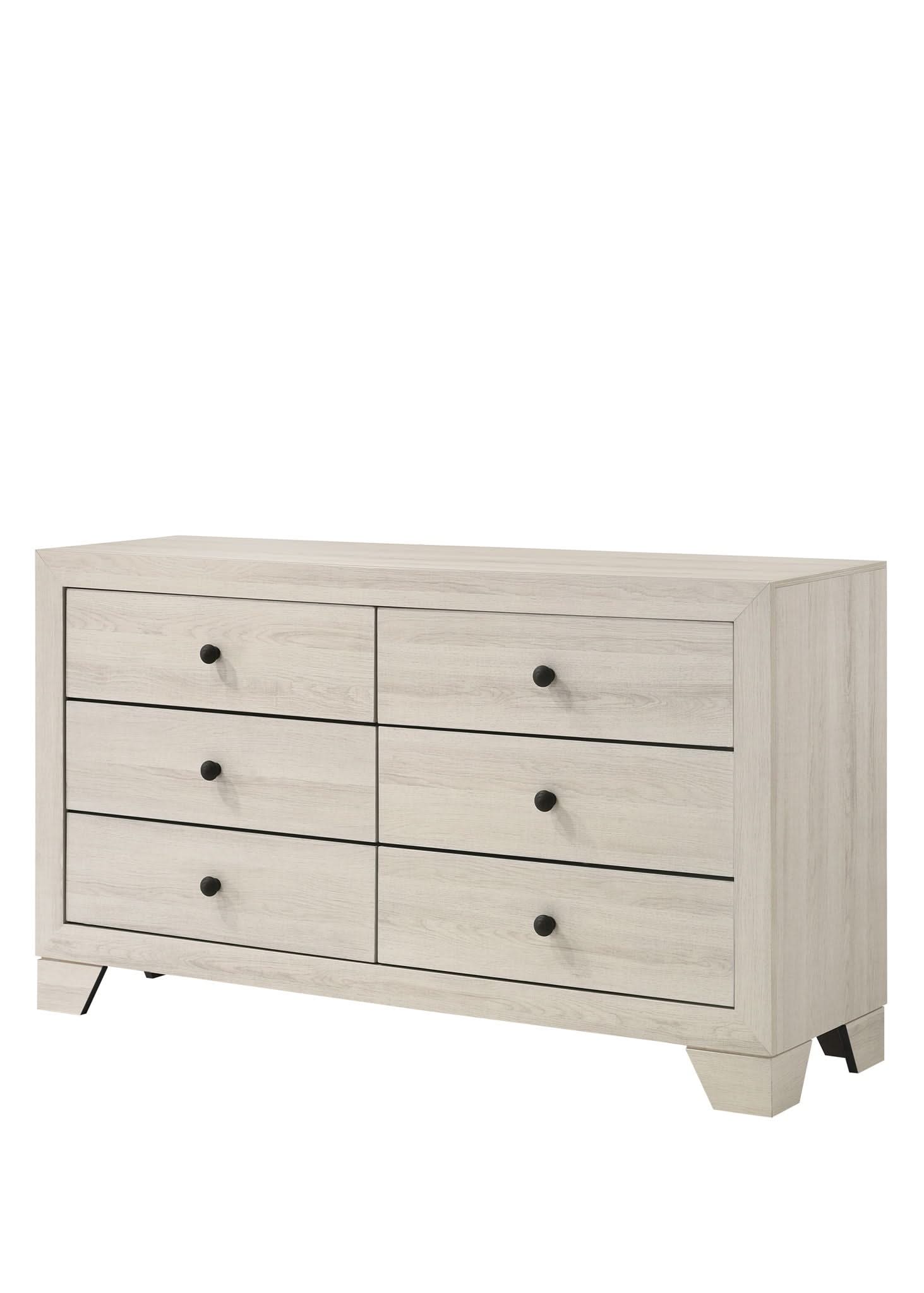 Atticus - Twin 5 Piece Bedroom Set - White