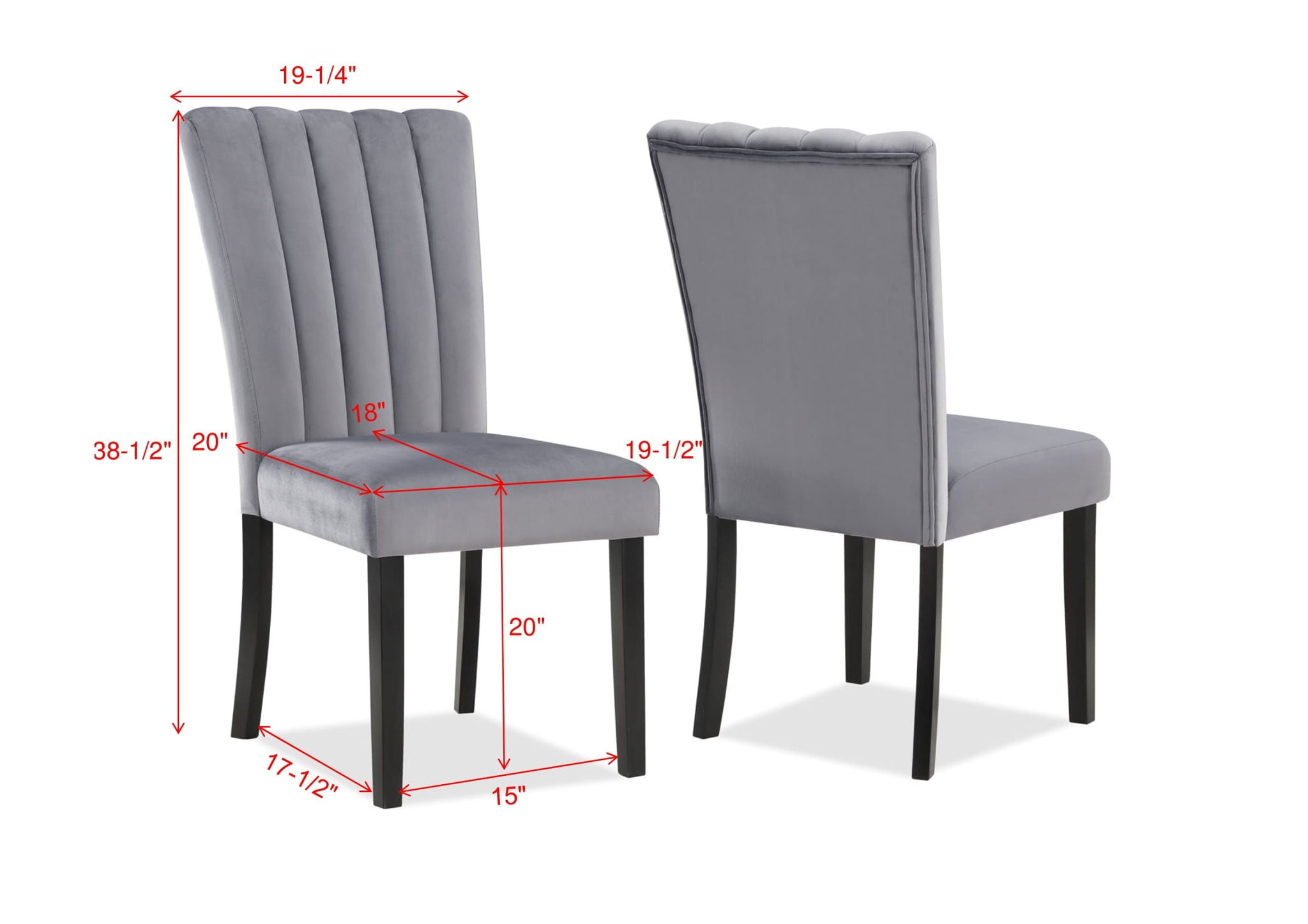 Pascal - 5 Piece Dining Room Set - White