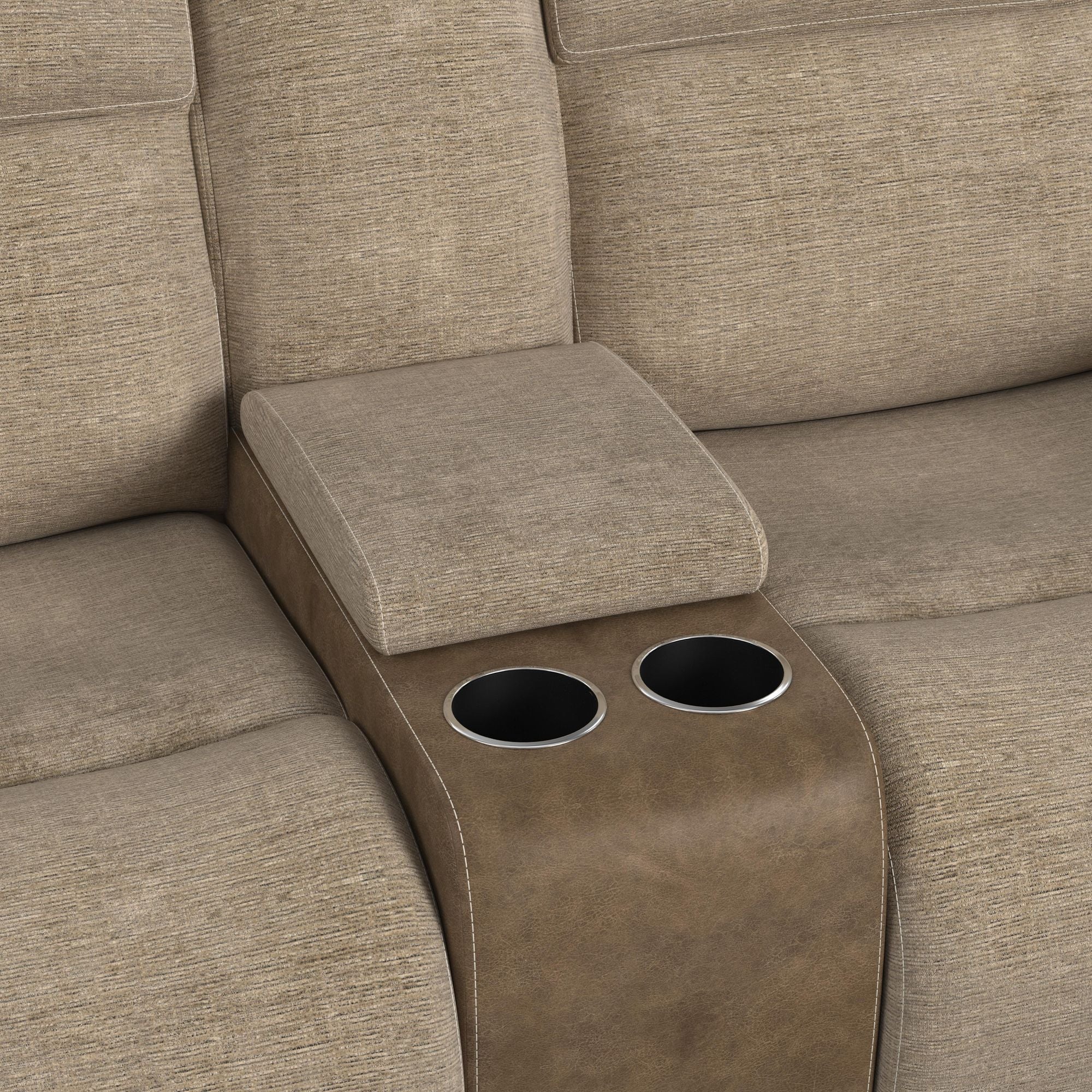 Hornet - 3 Piece Motion Sectional Set With Console