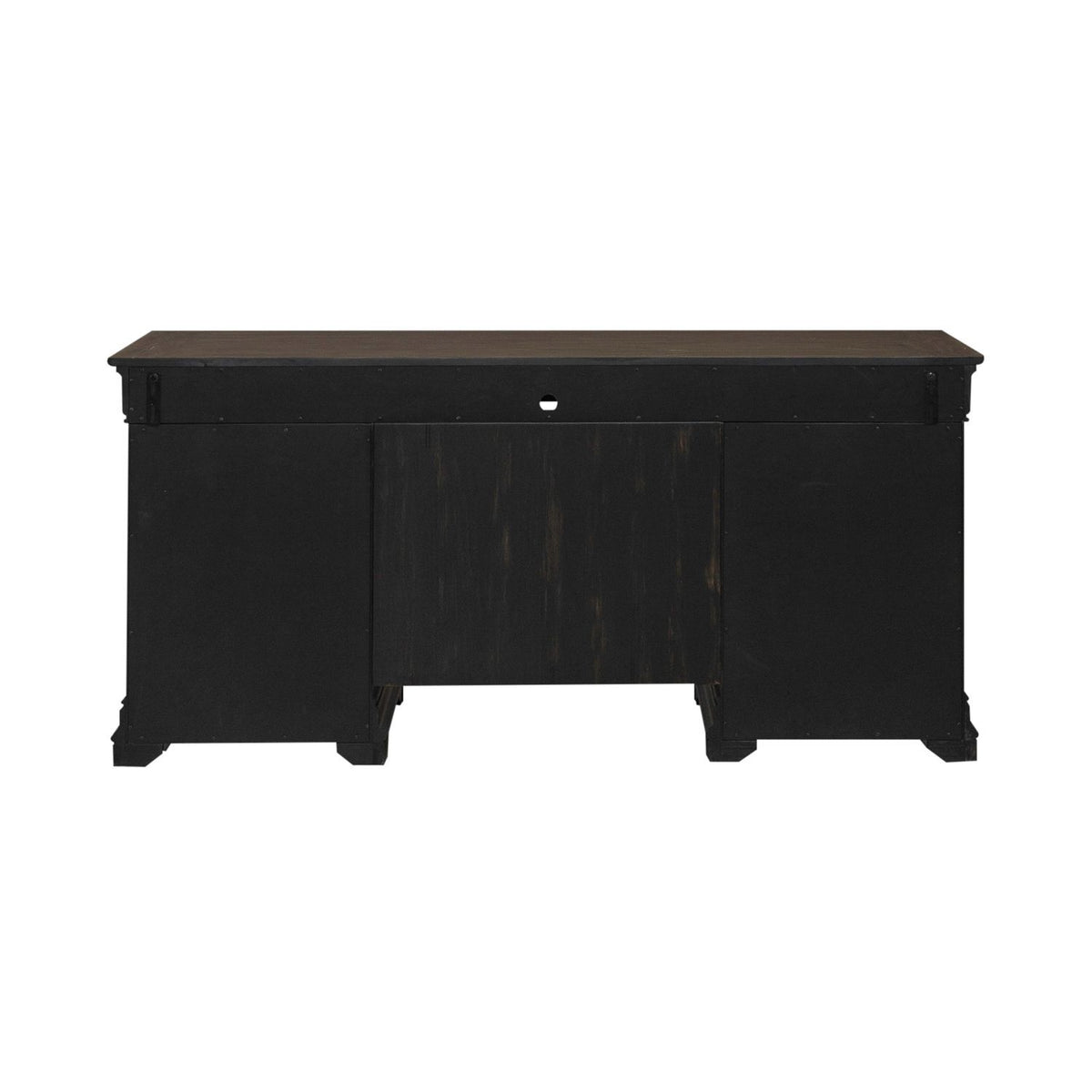 Meritage - Jr Executive Credenza - Aged Charcoal