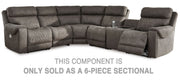 Hoopster - Raf Zero Wall Power Recliner - Gunmetal
