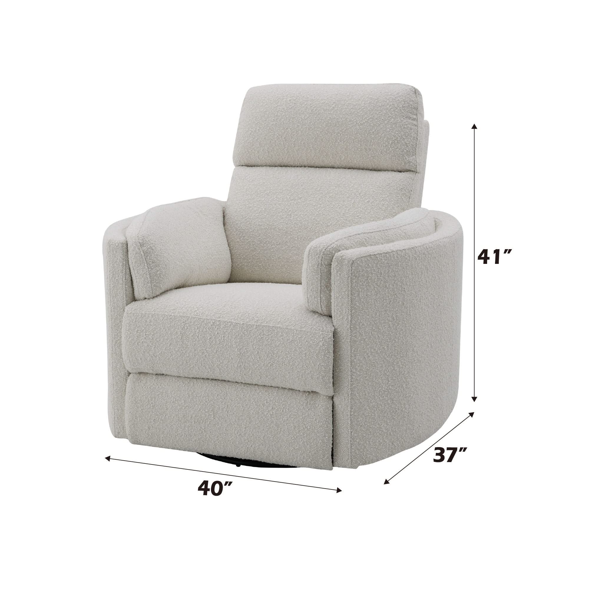 Sagen - Glider Recliner With Swivel