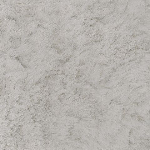 Cuddle Plush - Oversized Armless Chaise - Arctic