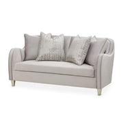 Roxbury Park - Velvet Loveseat - Steel / Slate