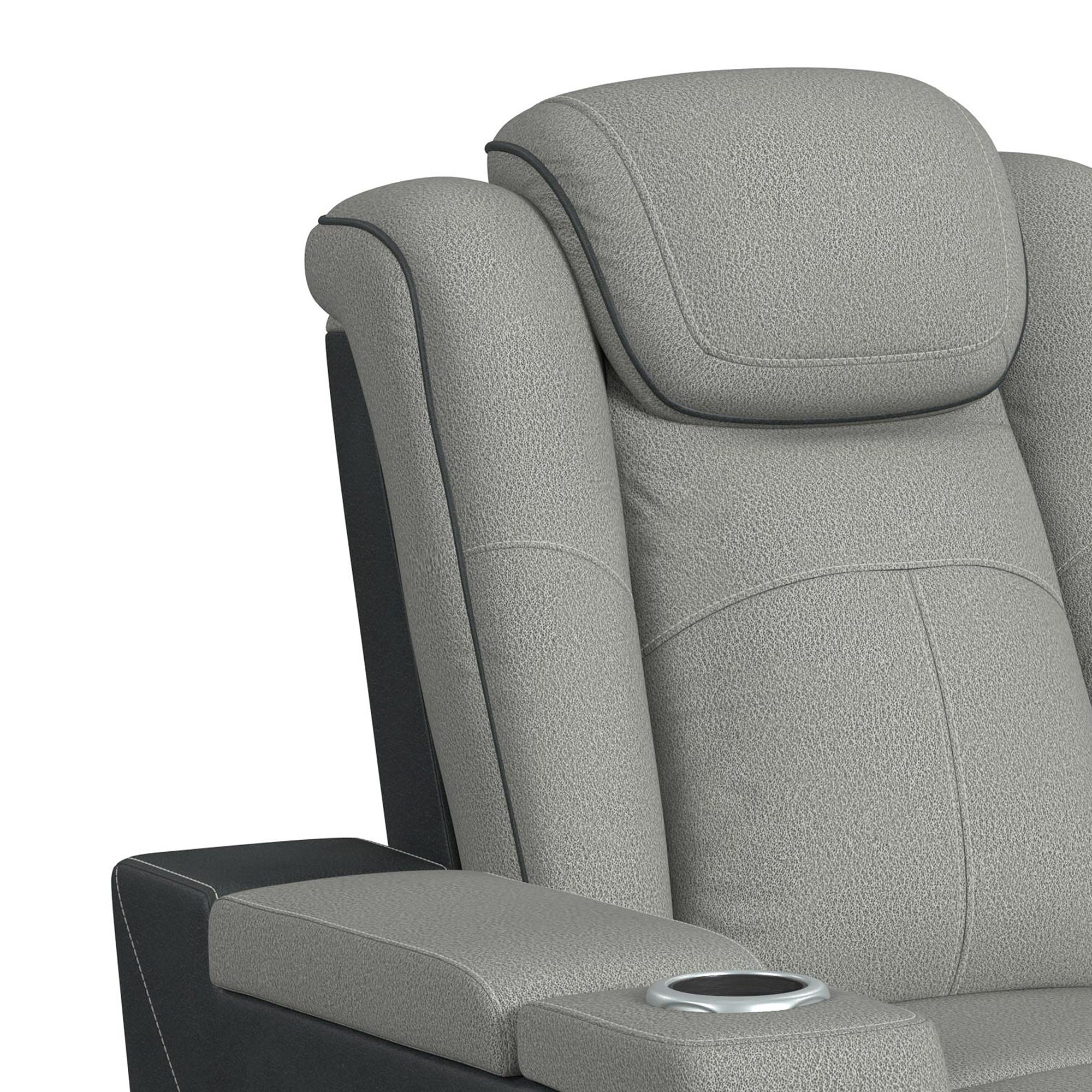 Lantana - Power Motion Recliner With Power Headrest, LED , Wireless Charger And Cup Holder
