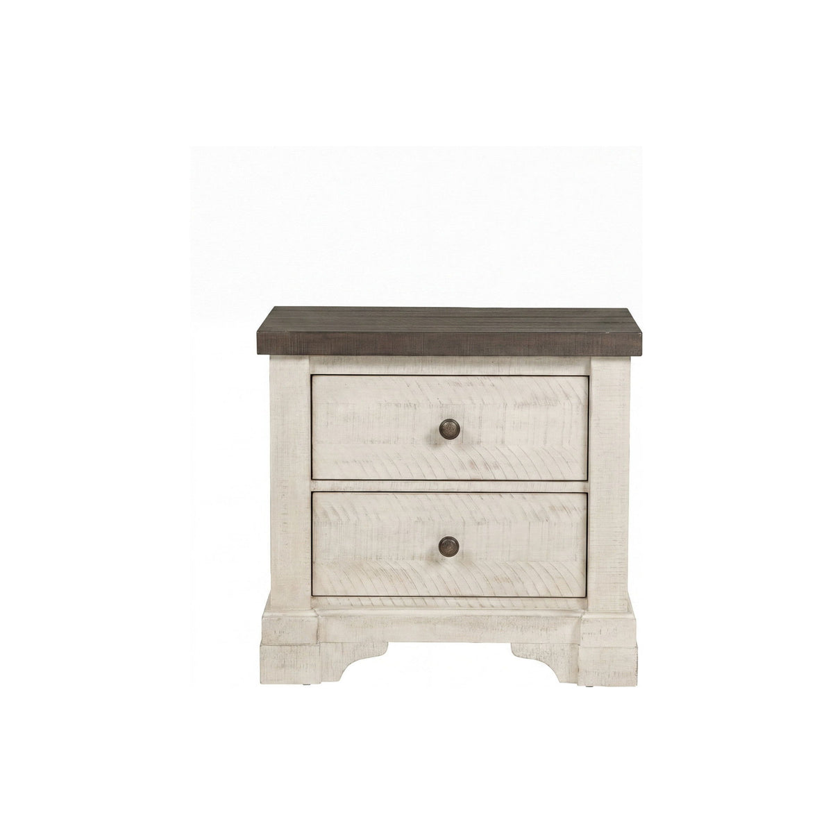 Augusta - Two Drawer Nightstand With USB Port