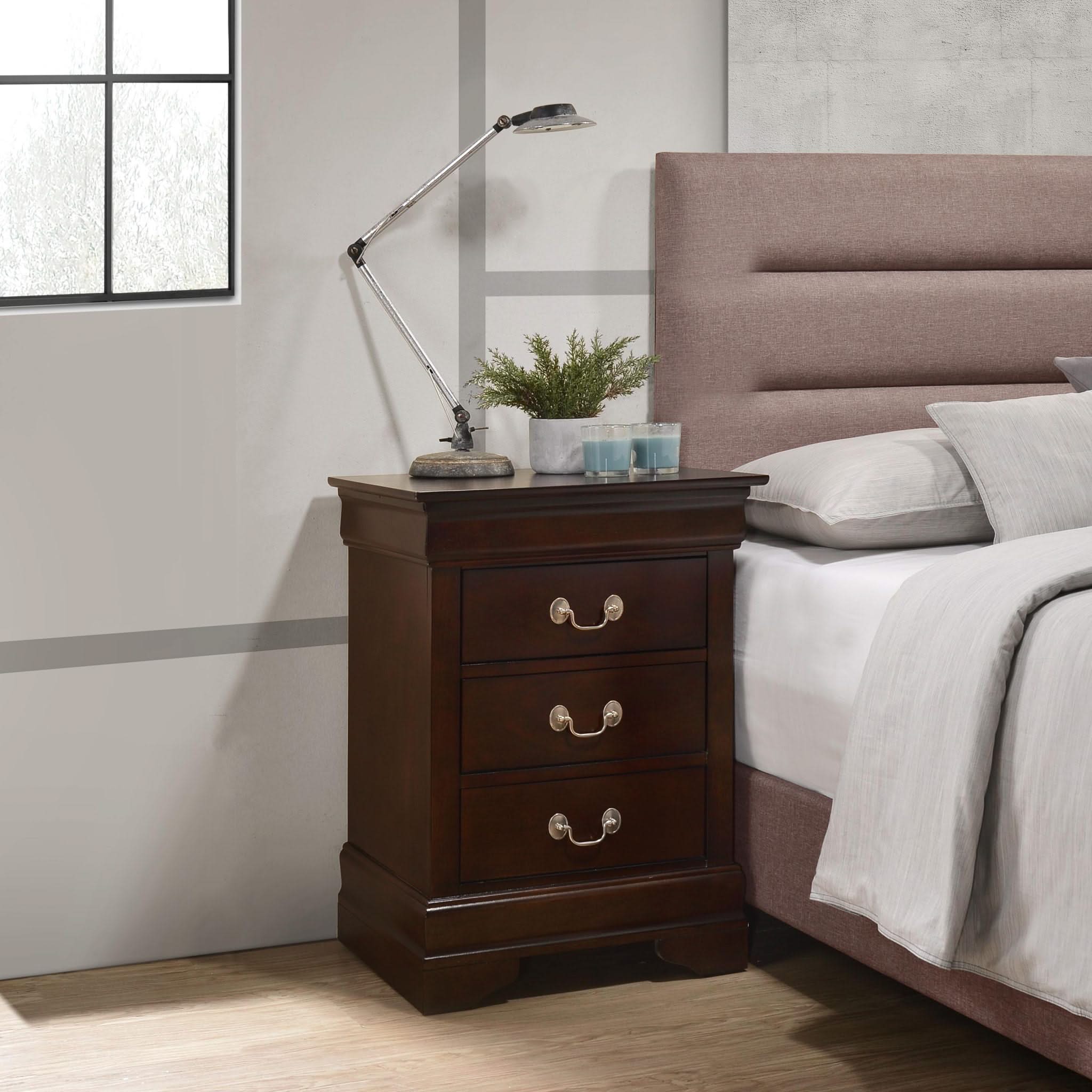 Louis Phillipe - Nightstand - Wood