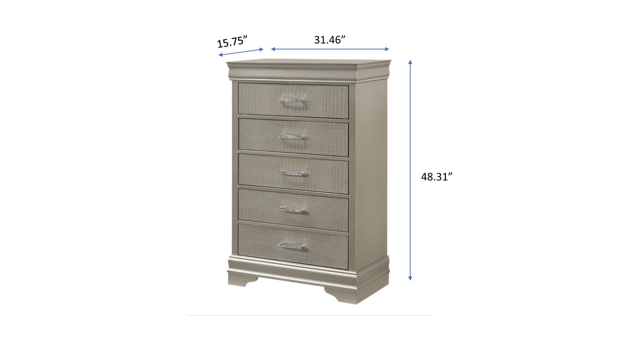 Amalia - Chest - Silver