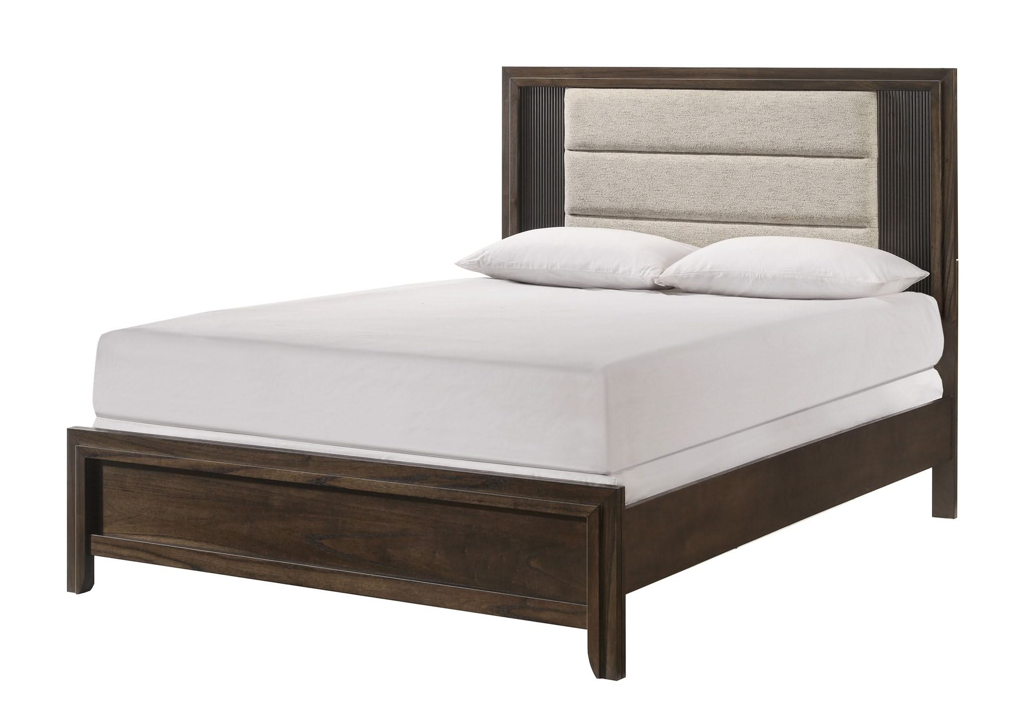 Carlton - King 5 Piece Bedroom Set - Brown