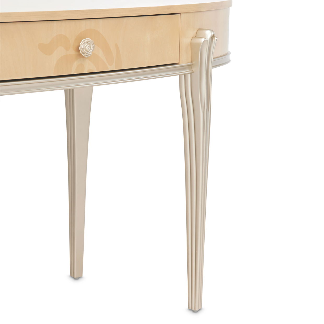 Camellia Field - Wood Vanity Desk