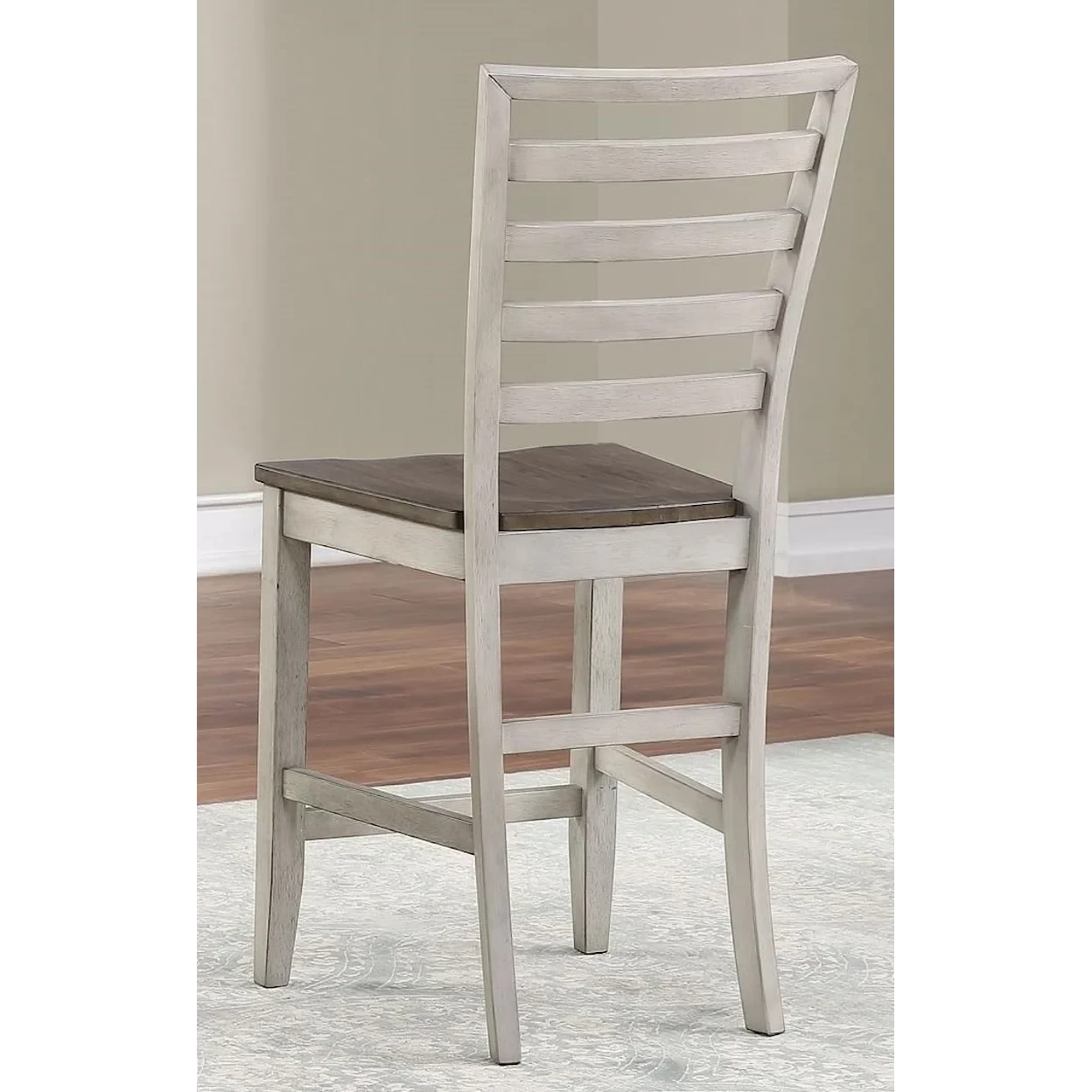 Abacus Modern Extendable Storage 5 PC Counter Dining Set with 4 Stools