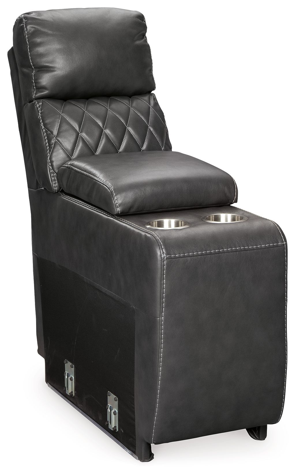 Samperstone - Console With Storage - Gray