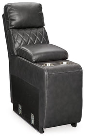 Samperstone - Console With Storage - Gray