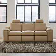 Armon - Sofa With Power Footrest & ZG - Oslo Fawn