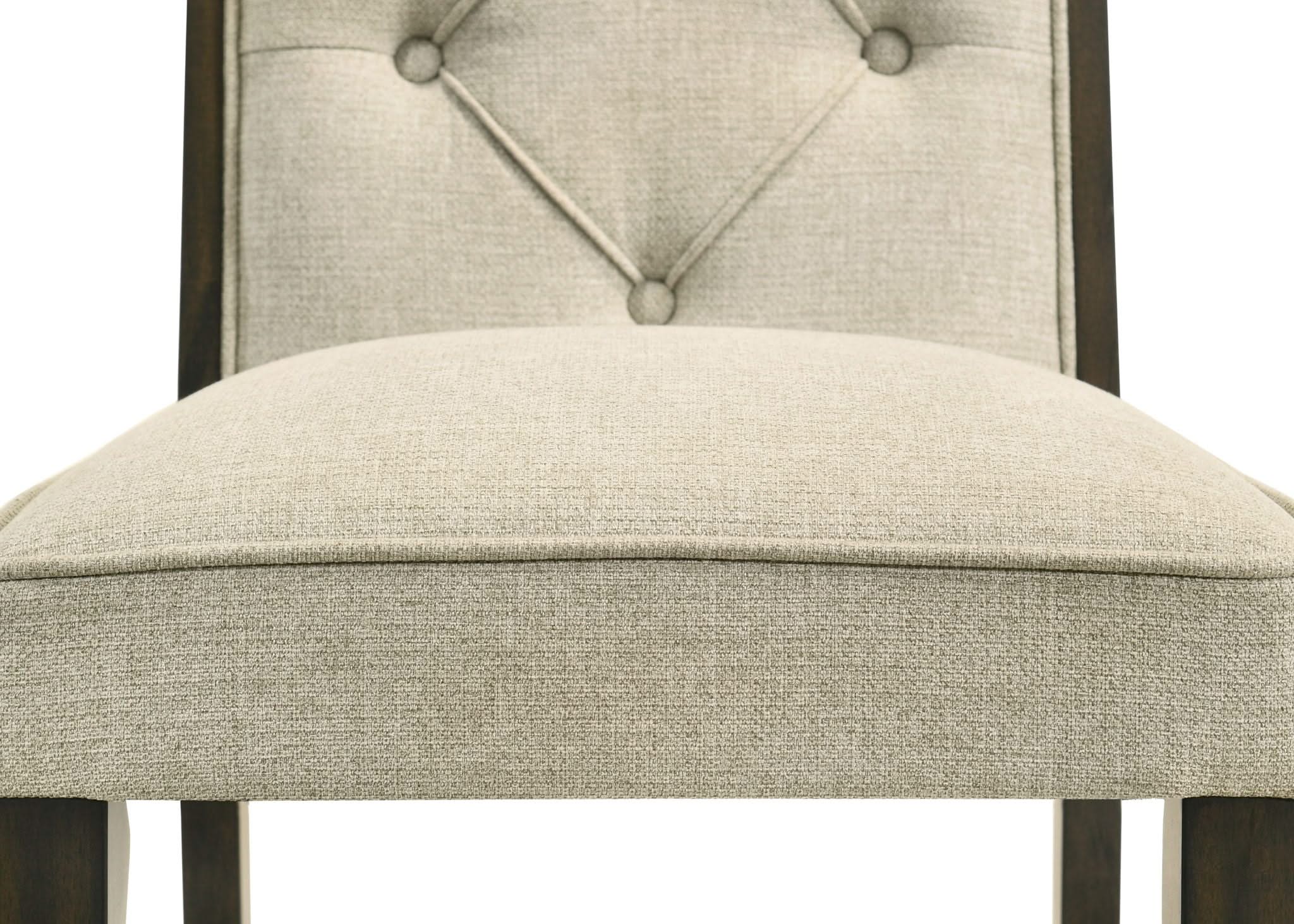Herbert - Side Chair (Set of 2) - Espresso / Beige