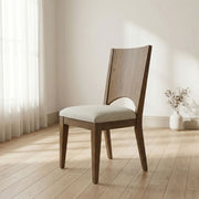 South Bend - Panel Back Side Chair (RTA) - Brown