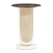 La Marisia - Accent Table - Creamy Pearl