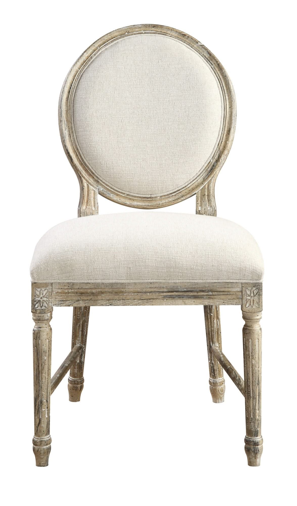 Upholstered Dining Chairs (Set of 2) - Brown