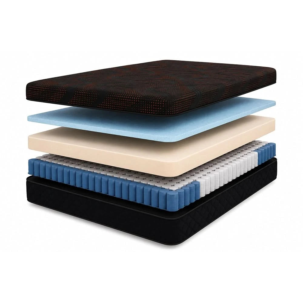 Copper Night 12 Inch Hybrid Cooling Mattress
