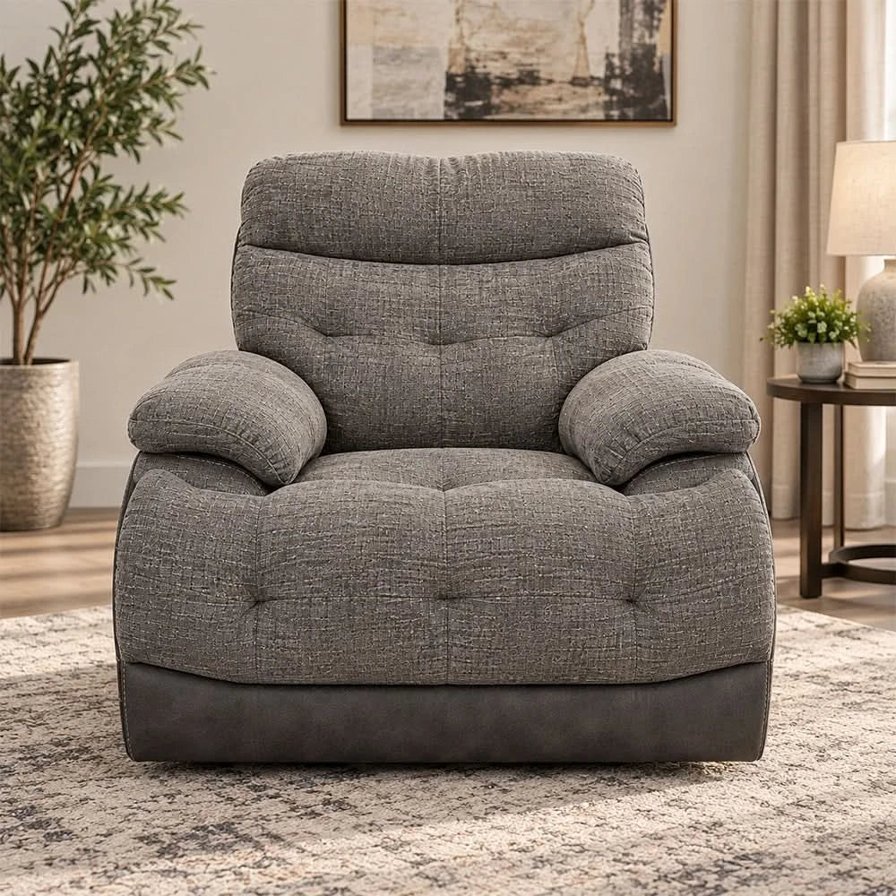 Cowboy Granite Contemporary Manual Glider Recliner