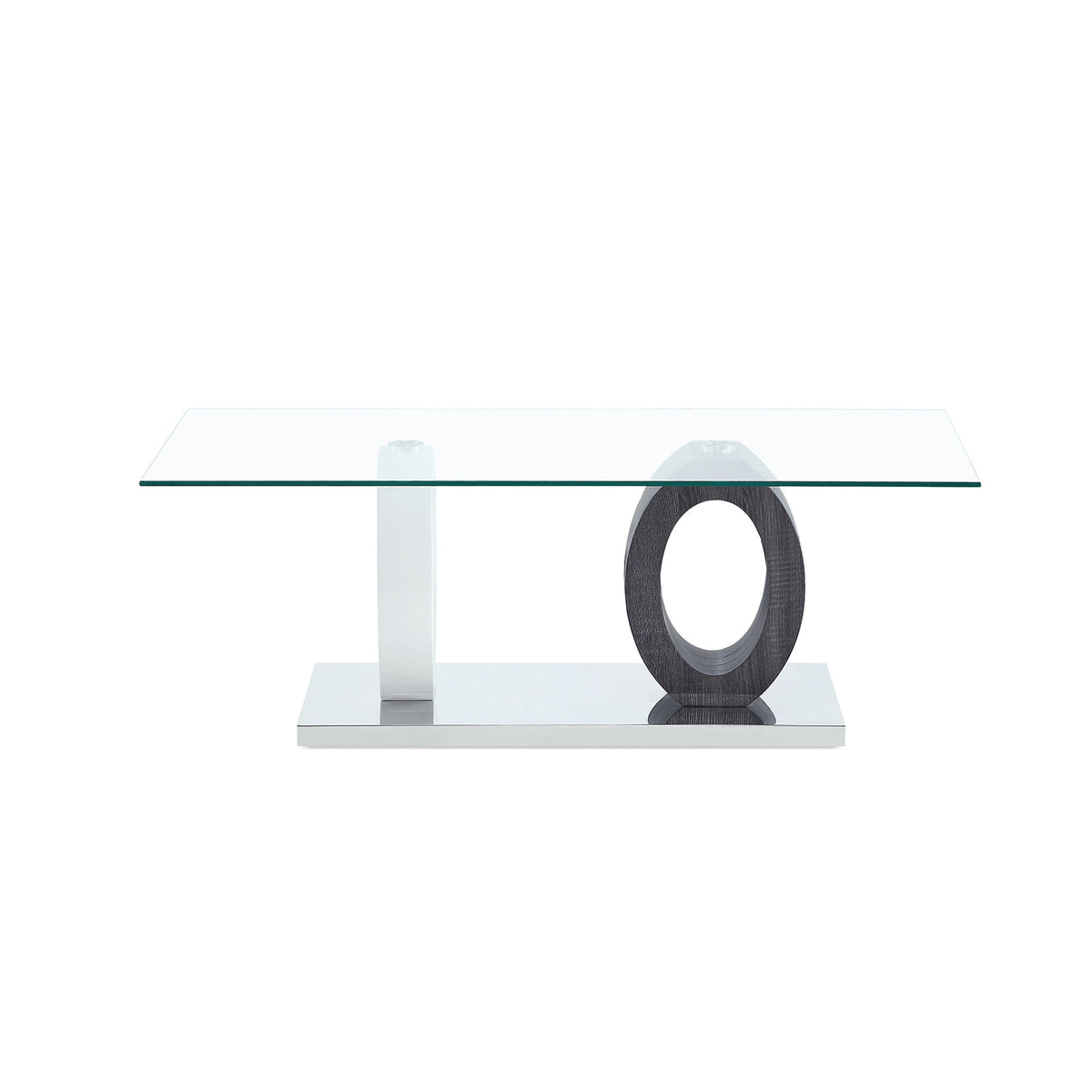 Tracker - Coffee Table - Brown / White - Exclusive Furniture